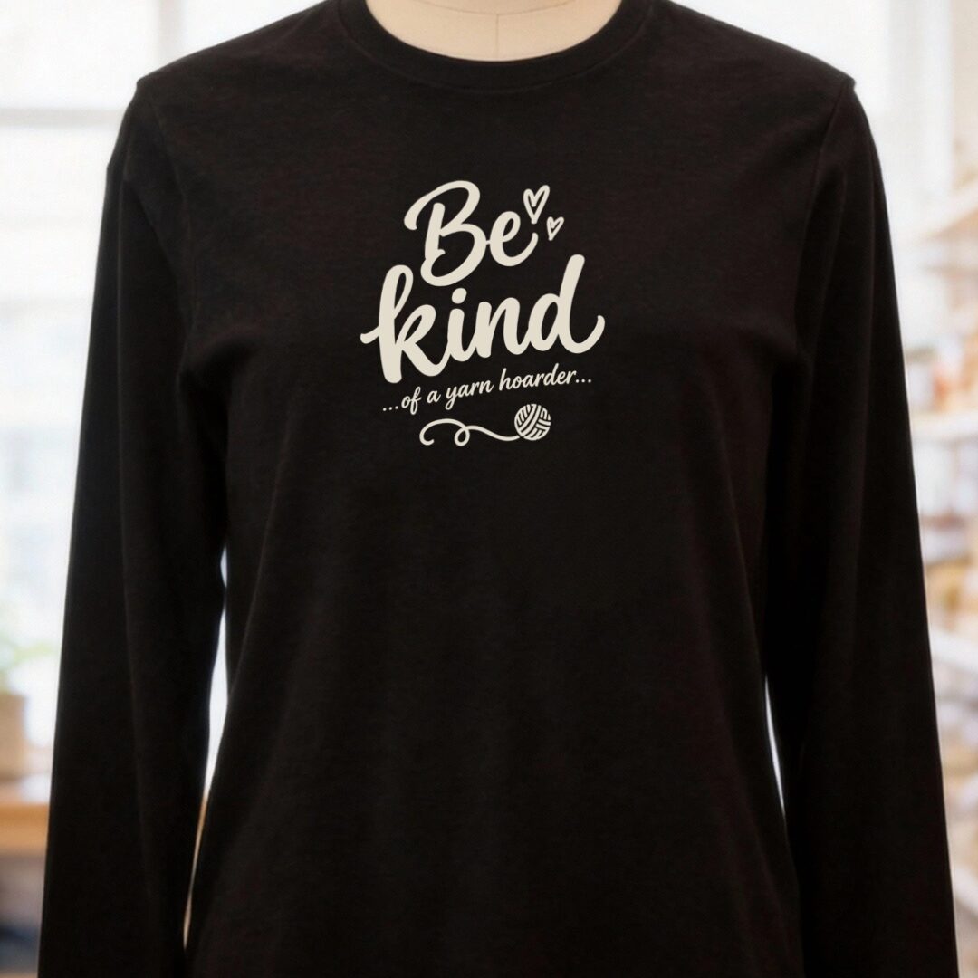 Be Kind Long Sleeve Tee Black t-shirt