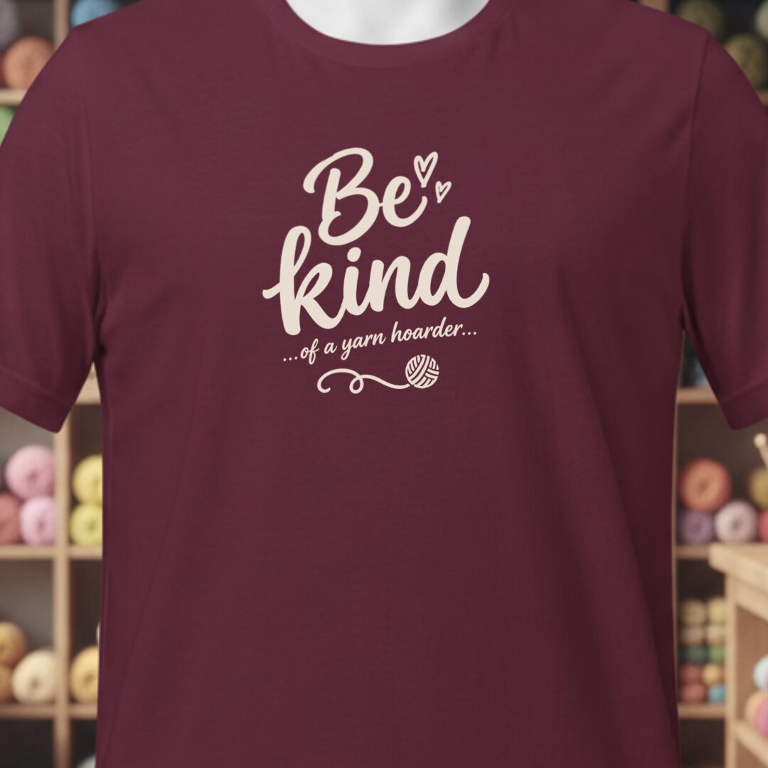 Be Kind T-Shirt Maroon t-shirt