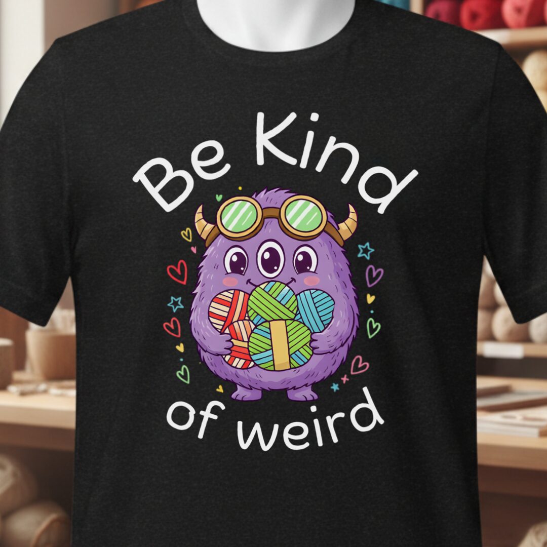 Be Kind Of Weird T-Shirt Black t-shirt