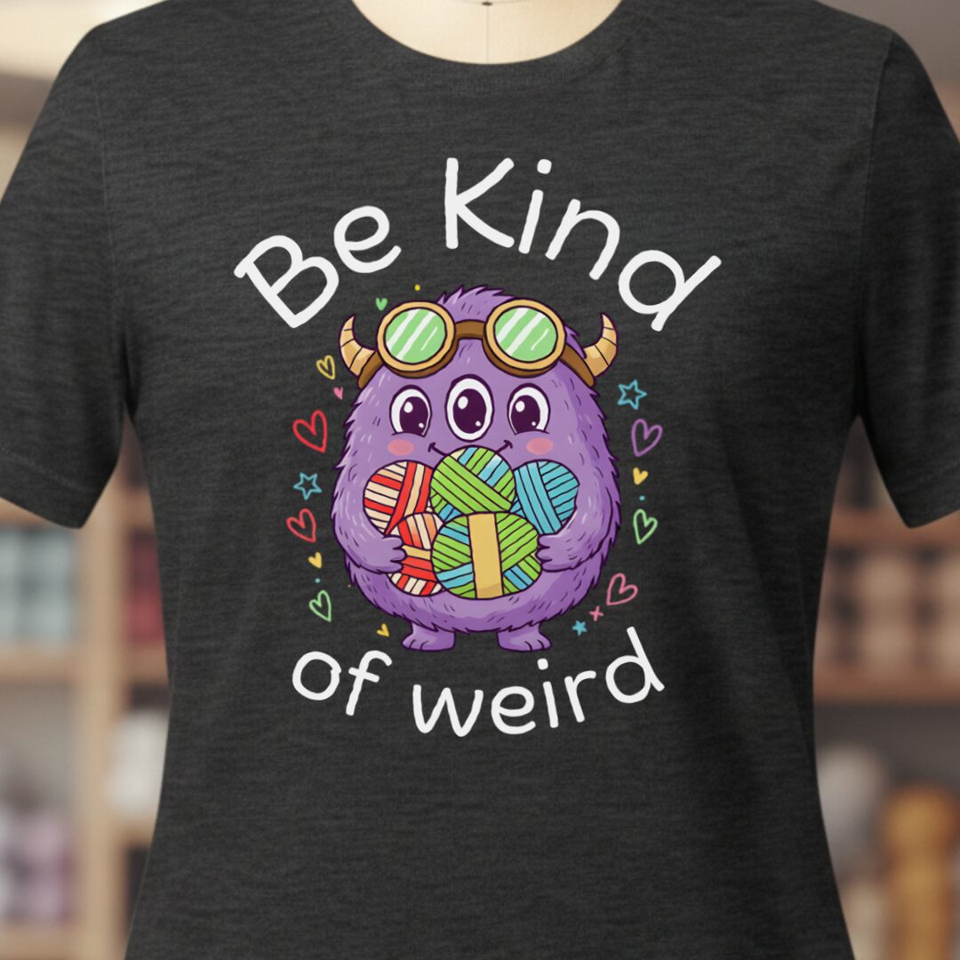 Be Kind Of Weird T-Shirt Dark Grey t-shirt