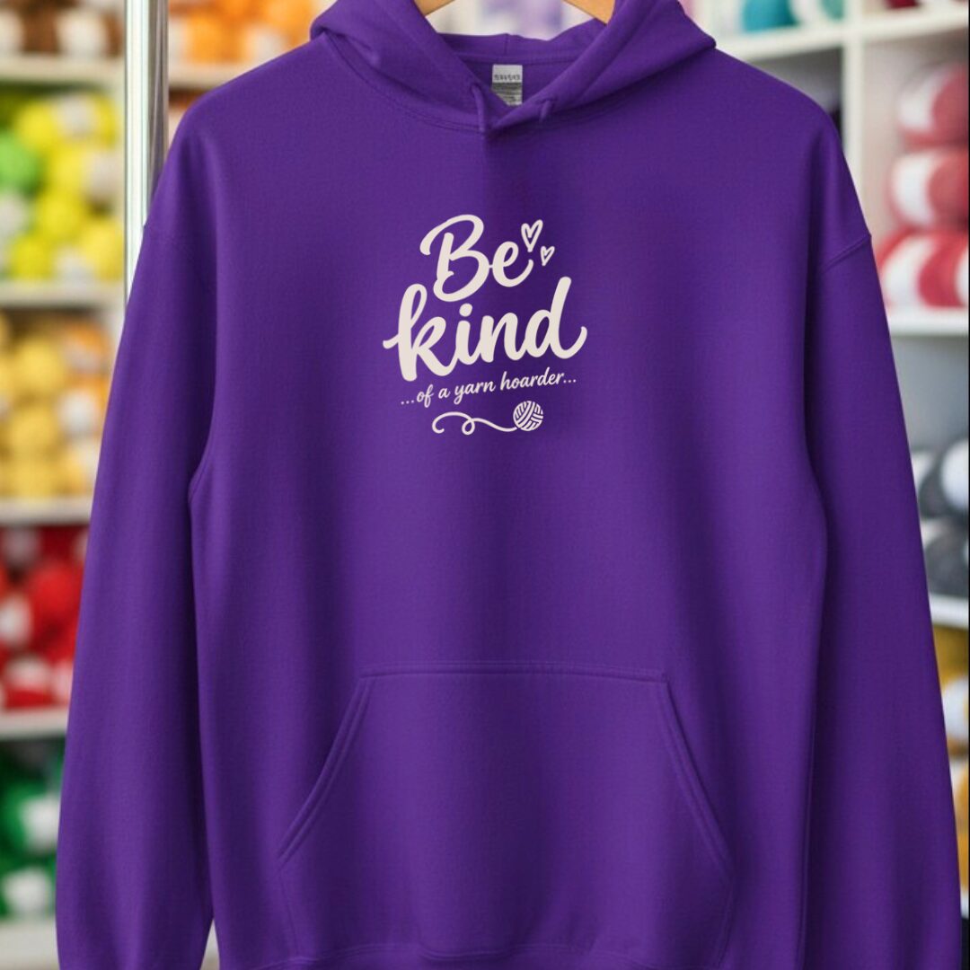 Be Kind Hoodie Purple t-shirt