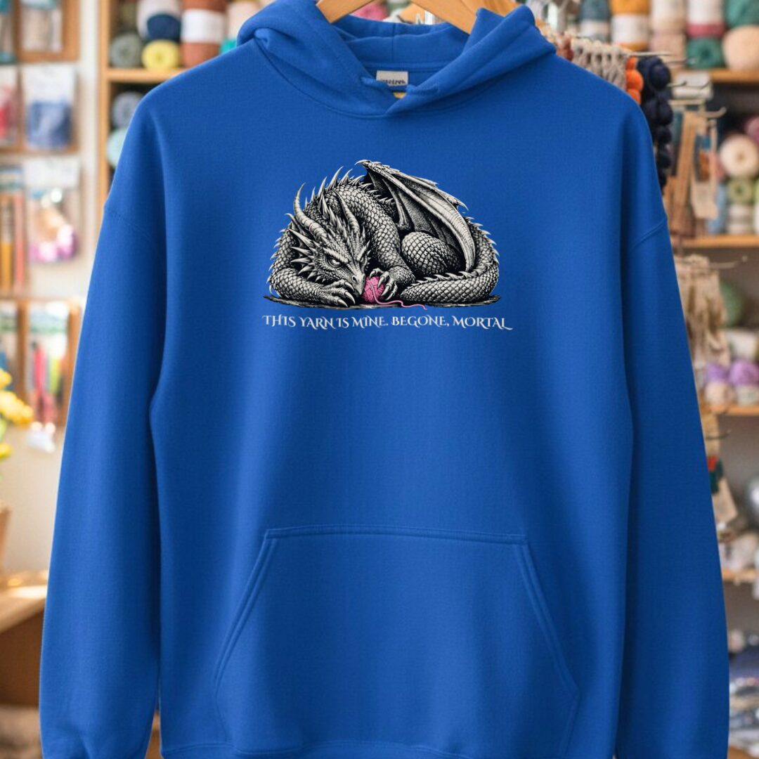 Begone Mortal Hoodie Royal t-shirt