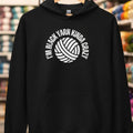 Black Yarn Hoodie