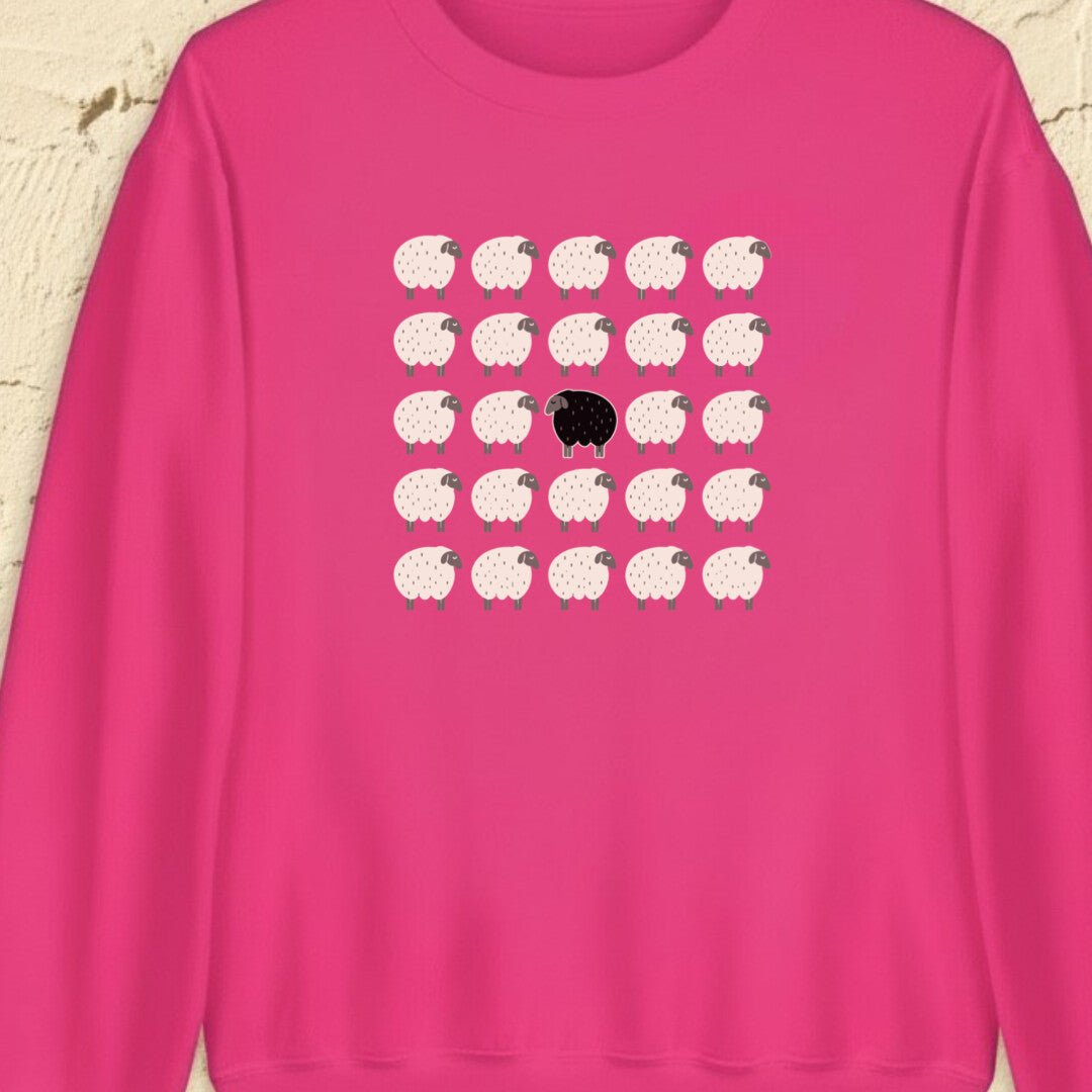 Black Sheep Bright Pink Sweatshirt.jpg