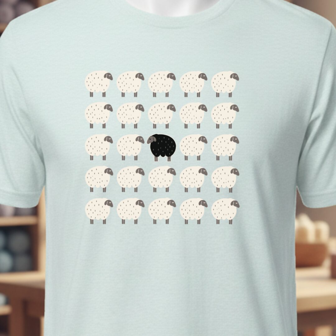 Black Sheep T-Shirt Ice Blue t-shirt