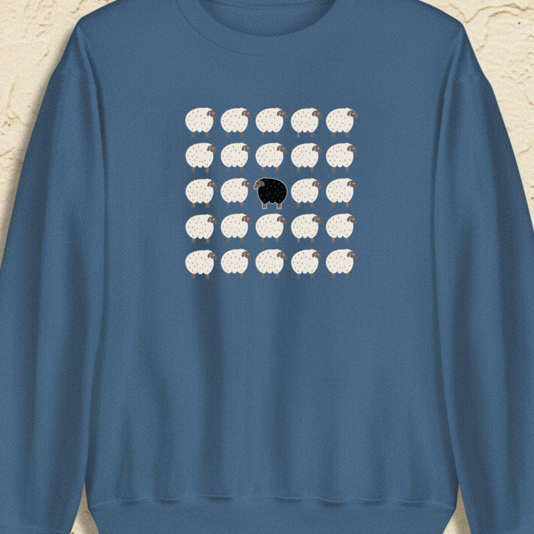 Black Sheep Indigo Blue Sweatshirt.jpg