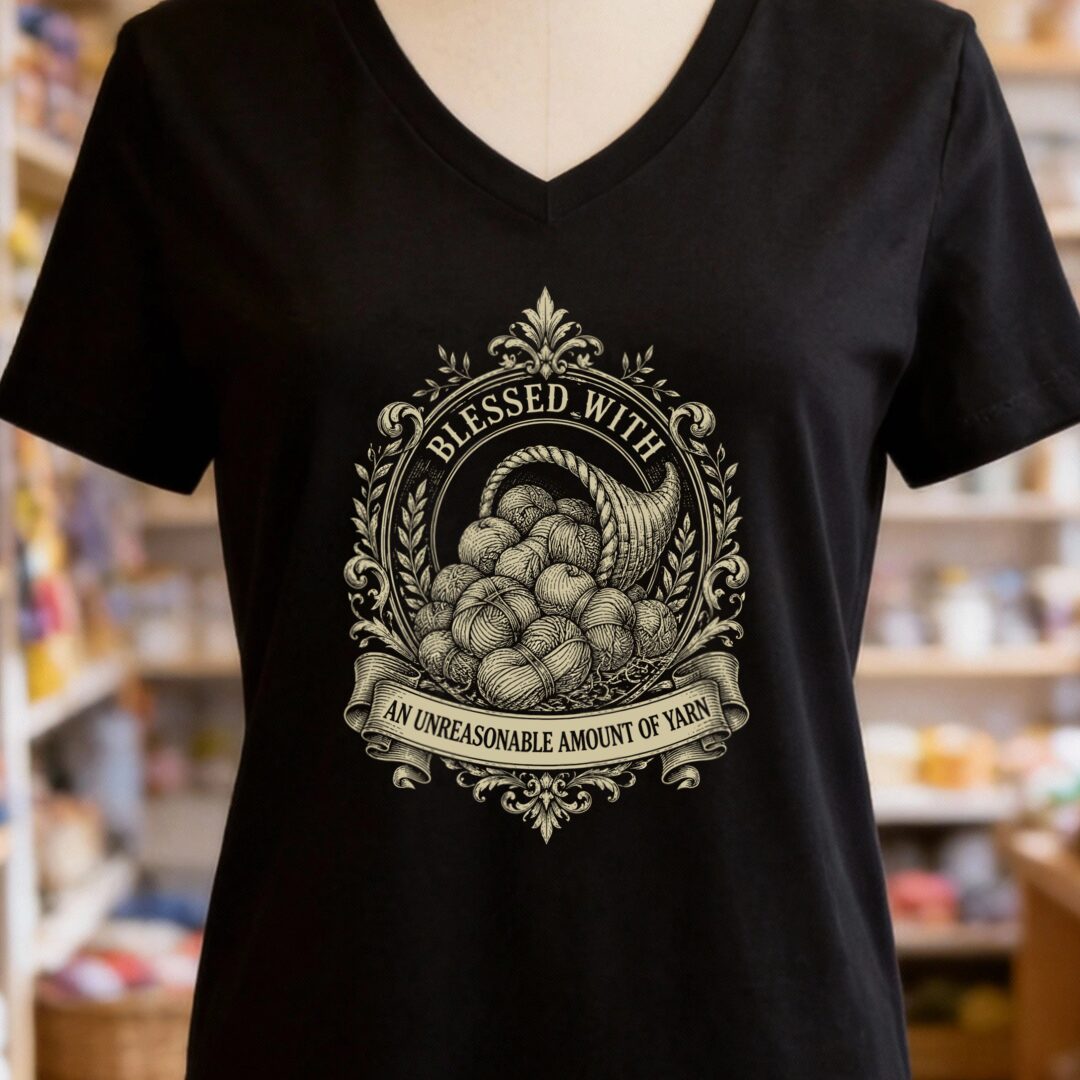 Blessed Black V Neck.jpg