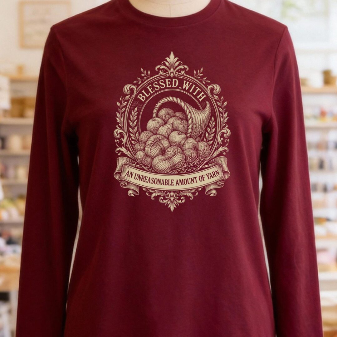 Blessed Maroon Long Sleeve Tee.jpg