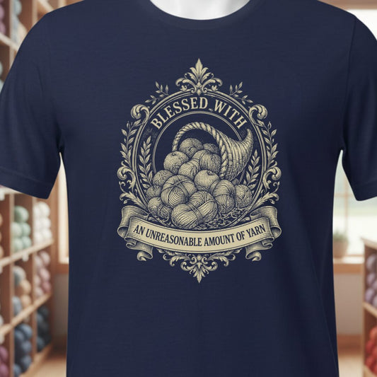 Blessed Navy T-Shirt.jpg