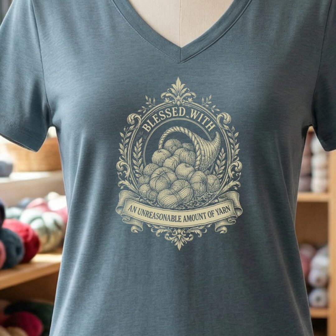 Blessed Slate V Neck.jpg