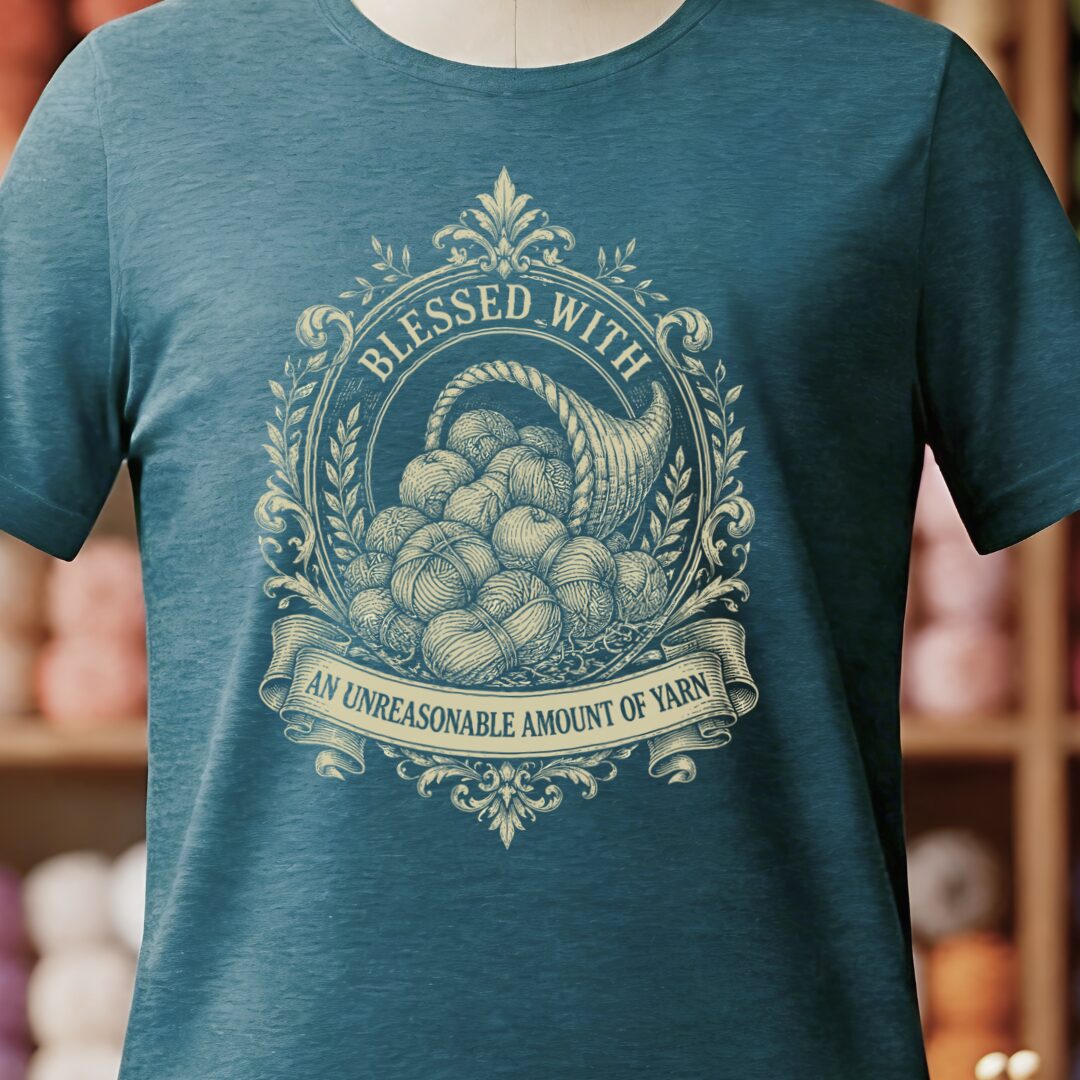 Blessed Teal Blue T-Shirt.jpg