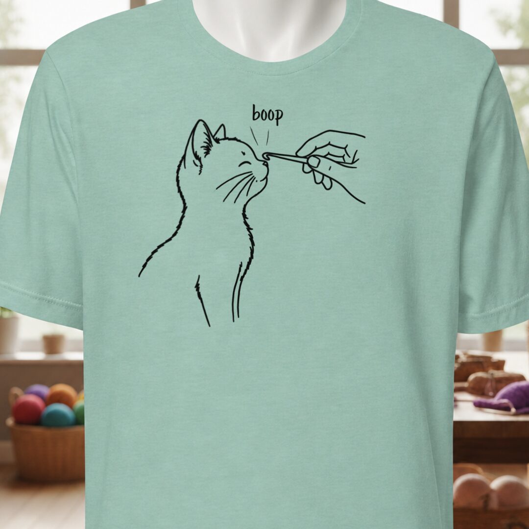 Boop Crochet T-Shirt Sea Breeze t-shirt
