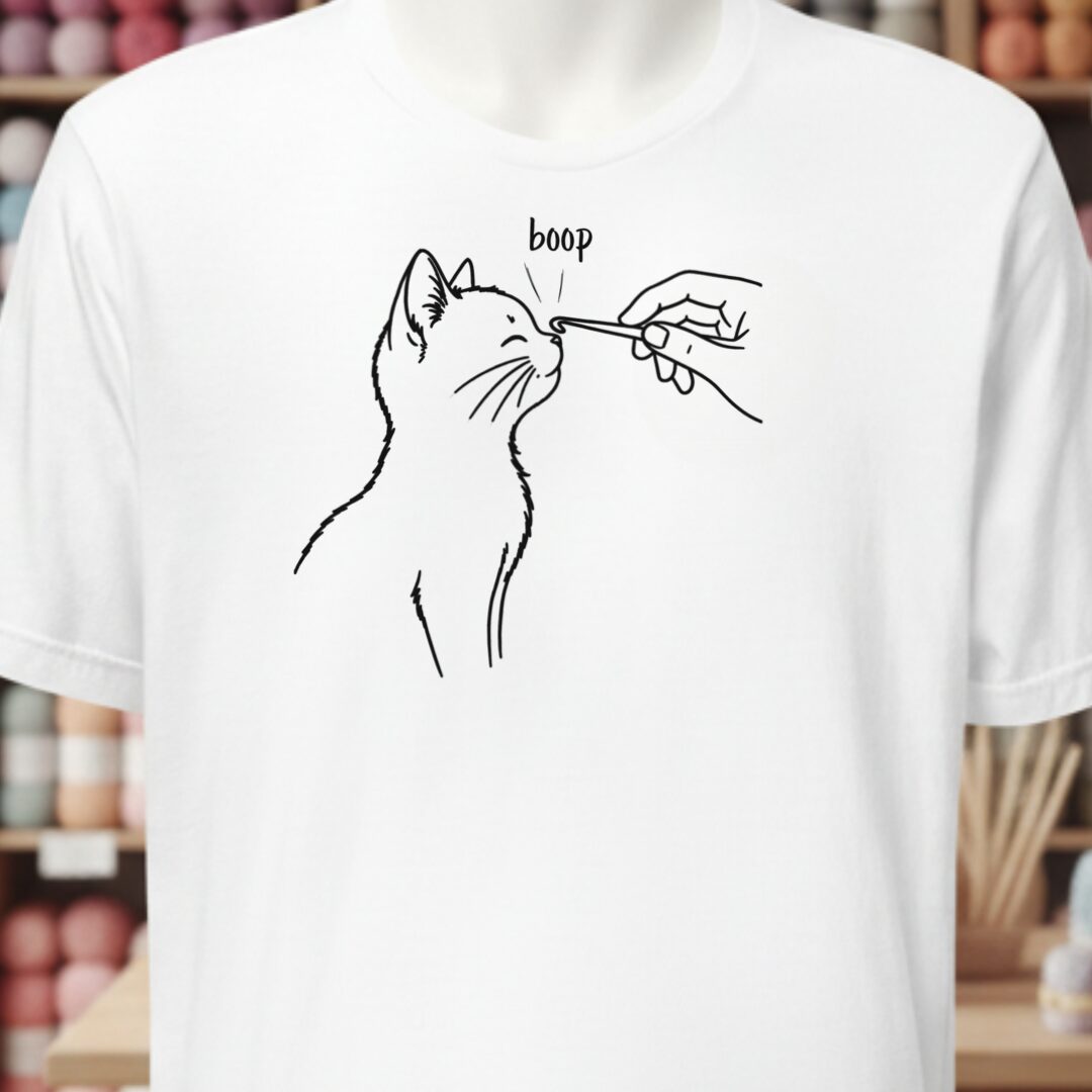 Boop Crochet T-Shirt White t-shirt