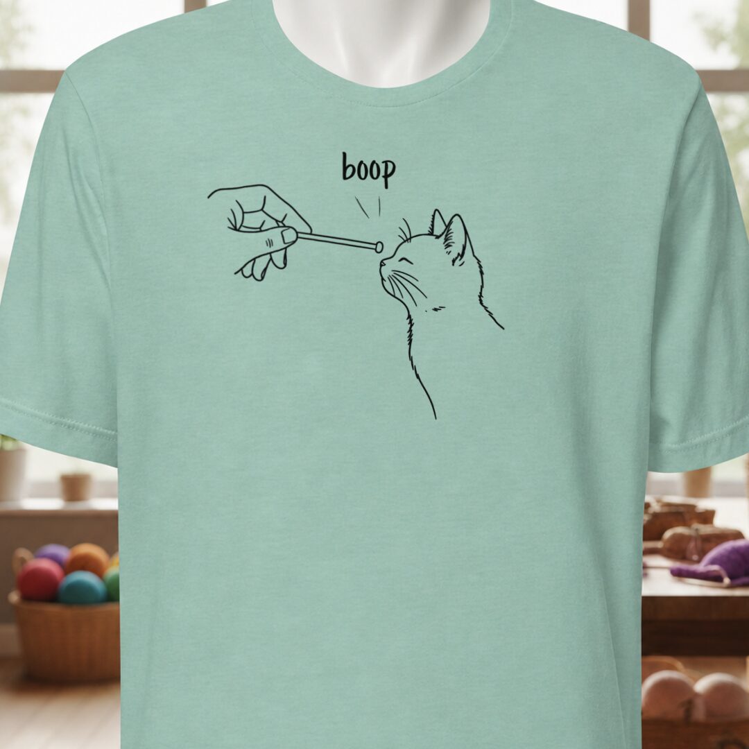 Boop Knitting T-Shirt Sea Breeze t-shirt