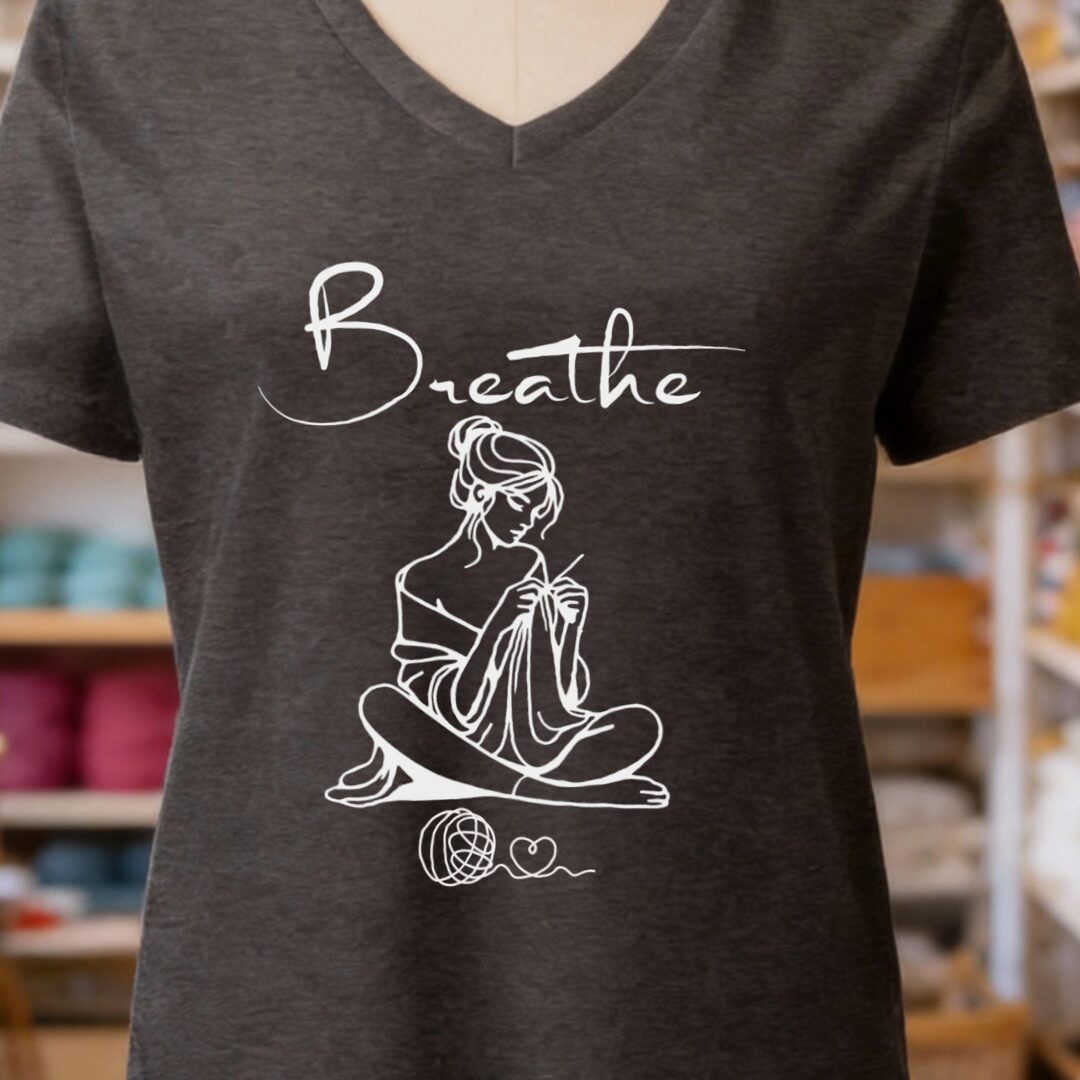 Breathe V-Neck T-Shirt Dark Grey t-shirt