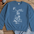Breathe Sweatshirt Indigo Blue t-shirt