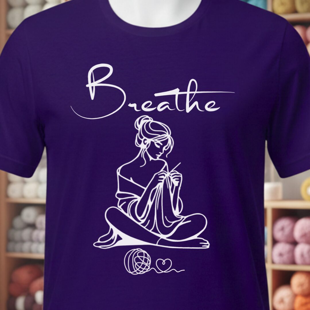 Breathe T-Shirt Purple t-shirt