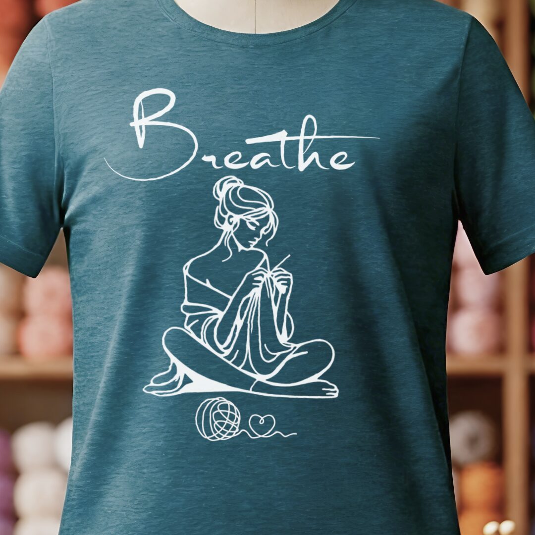 Breathe T-Shirt Teal Blue t-shirt