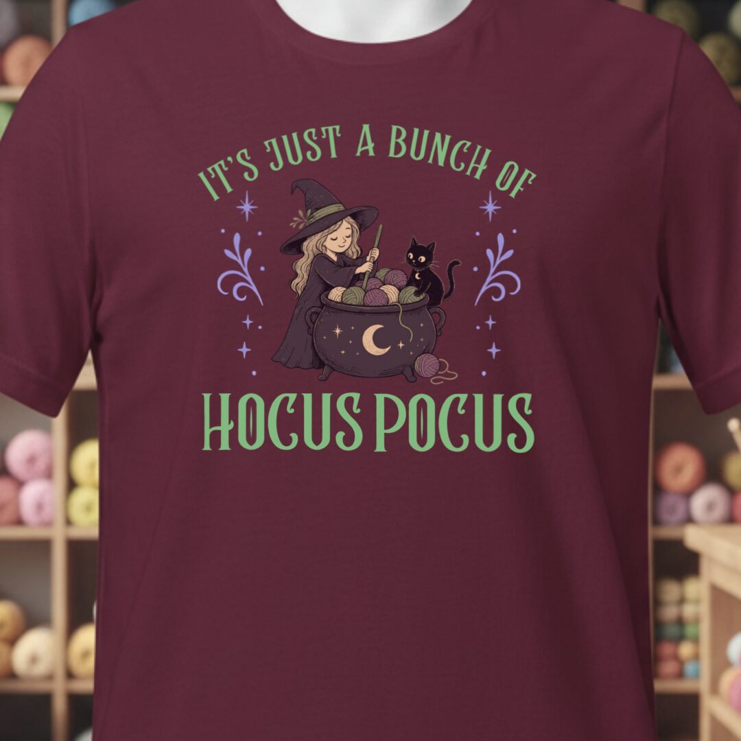 Bunch Of Hocus Pocus Maroon T-Shirt.jpg