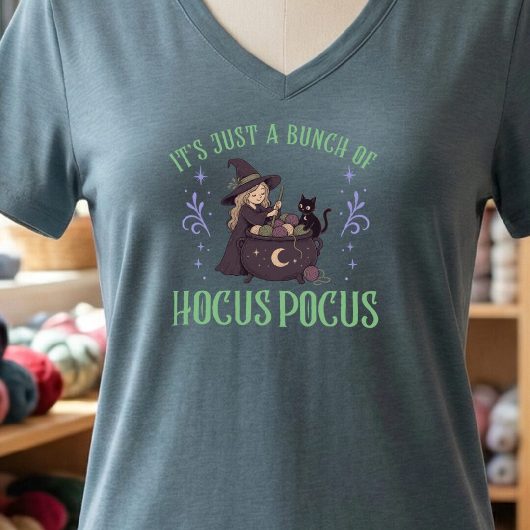 Bunch Of Hocus Pocus Slate V Neck.jpg