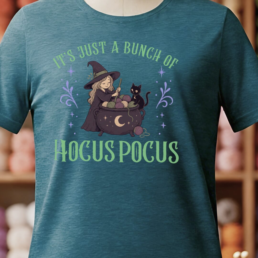 Bunch Of Hocus Pocus Teal Blue T-Shirt.jpg
