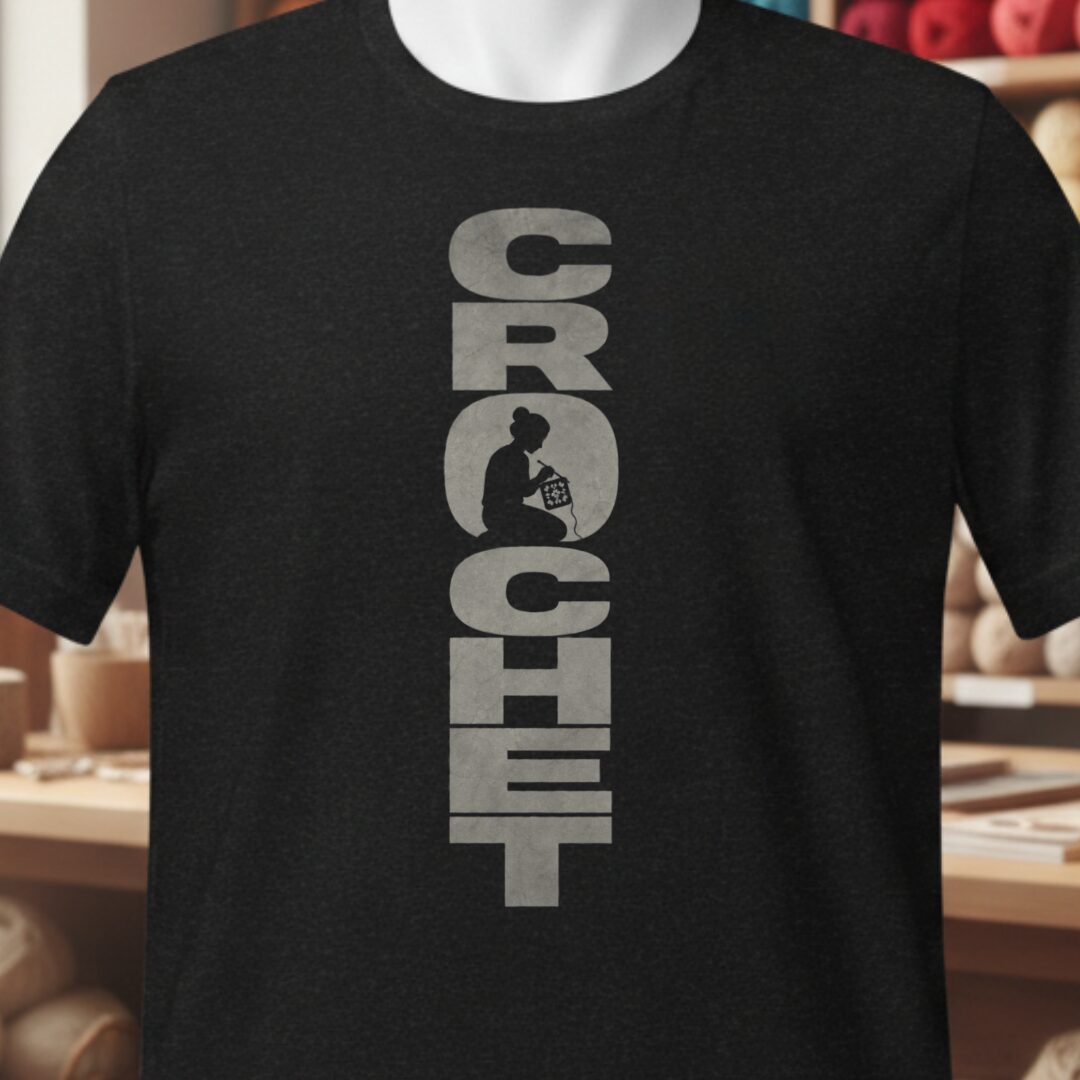 CROCHET T-Shirt Black t-shirt