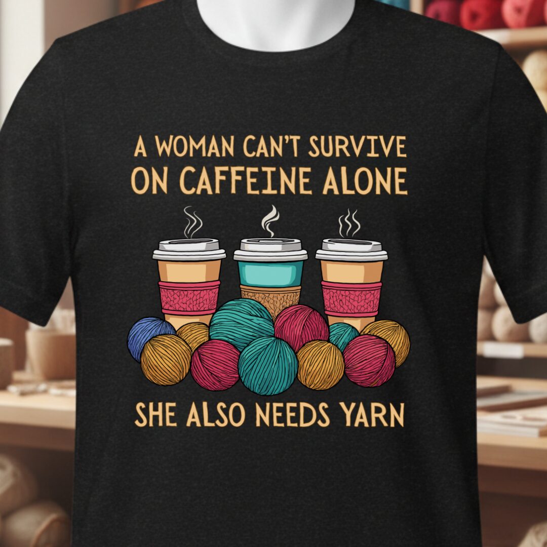 Caffeine Alone T-Shirt Black t-shirt