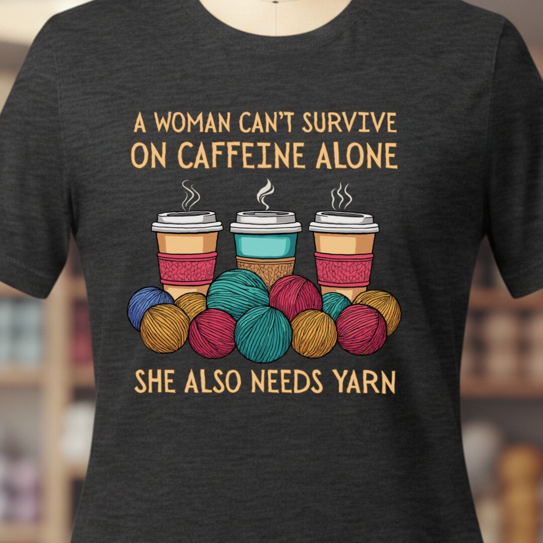 Caffeine Alone T-Shirt Dark Grey t-shirt