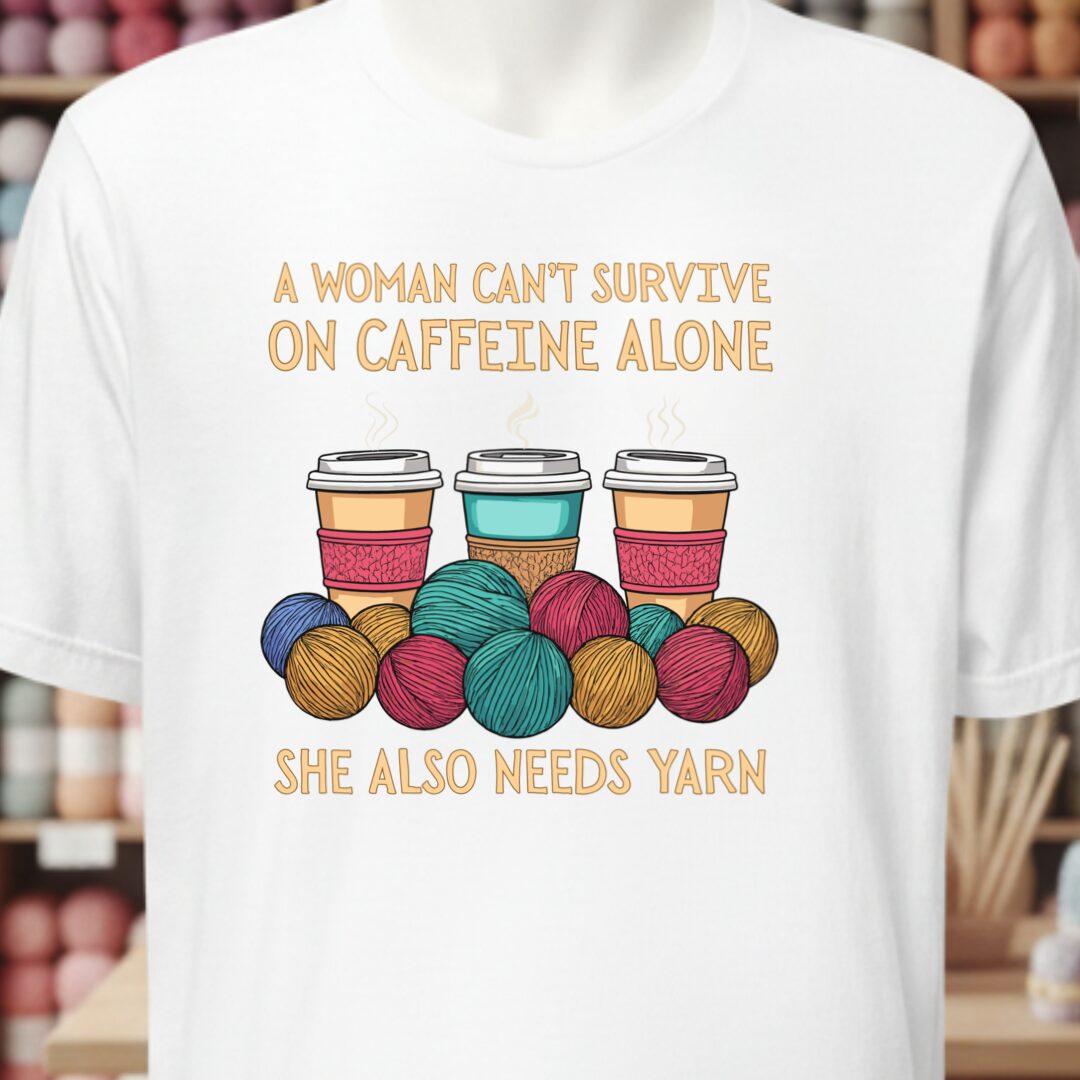 Caffeine Alone T-Shirt White t-shirt