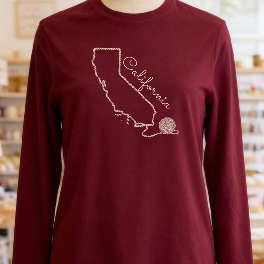 California Maroon Long Sleeve Tee.jpg