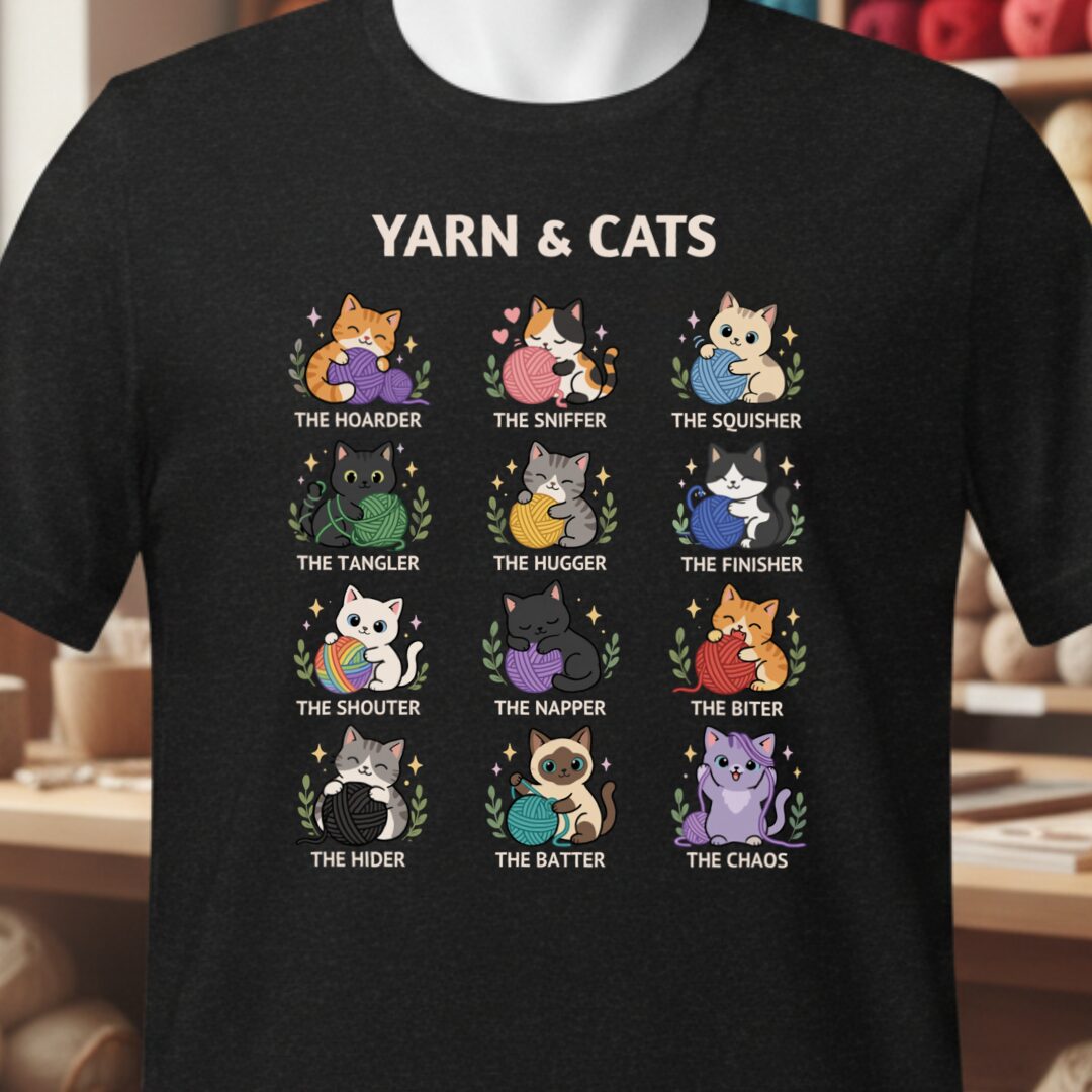 Cat Helpers T-Shirt Black t-shirt