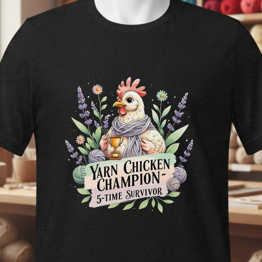 Chicken Champion T-Shirt Black t-shirt