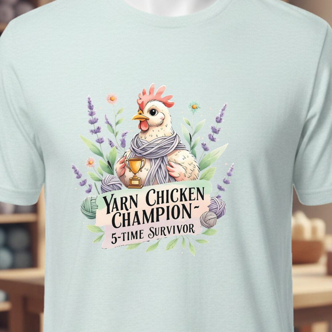 Chicken Champion T-Shirt Ice Blue t-shirt