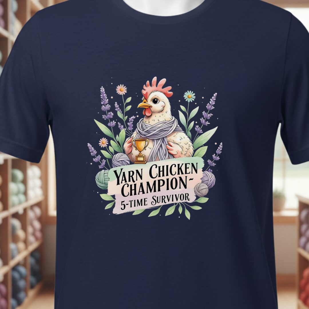 Chicken Champion T-Shirt Navy t-shirt