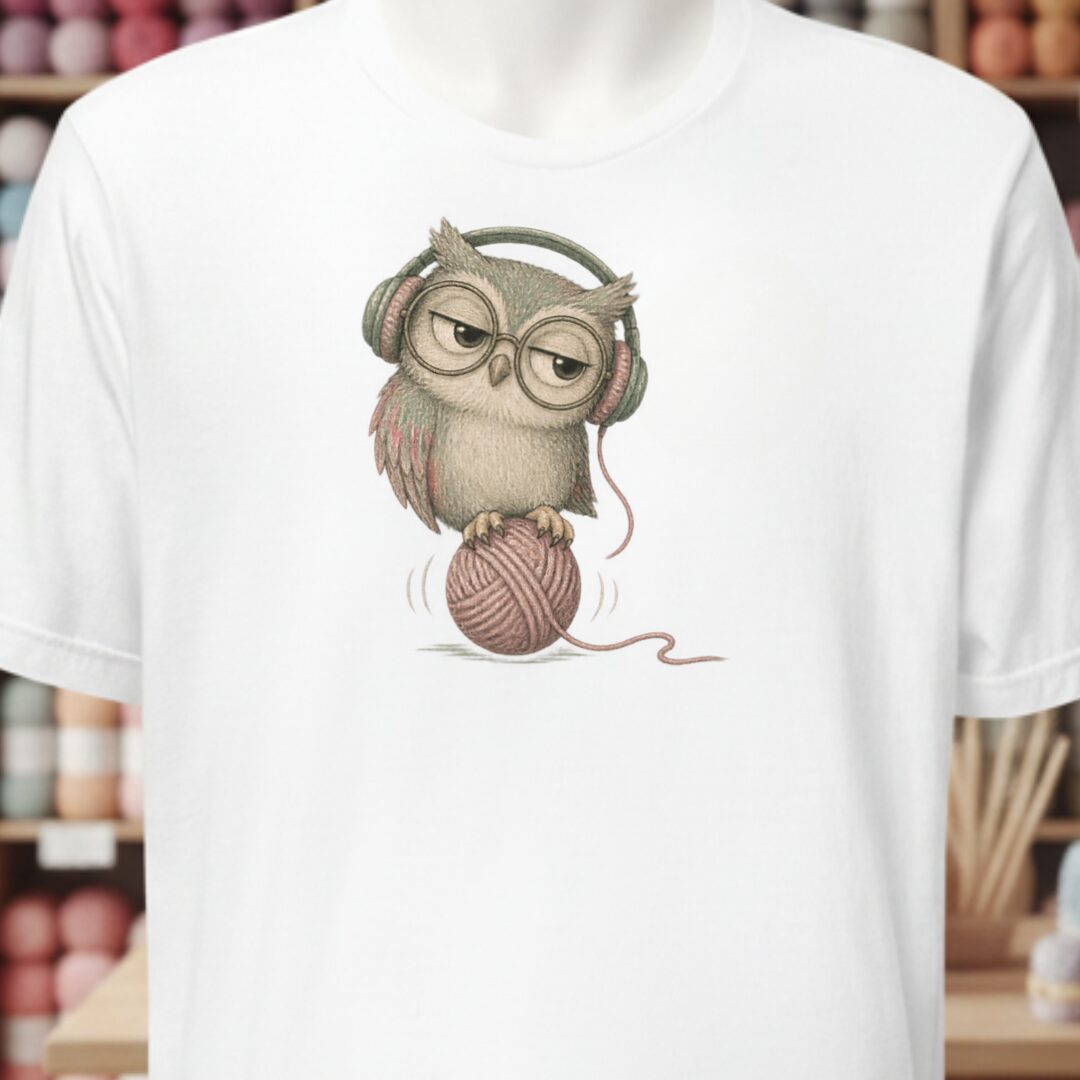 Chilling Owl T-Shirt White t-shirt