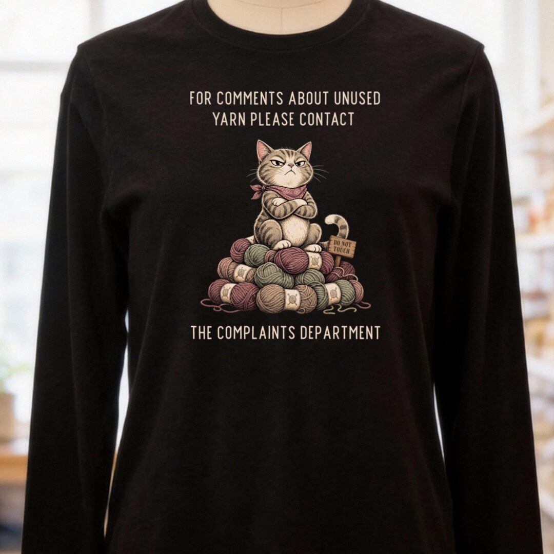 Complaints Department Black Long Sleeve Tee.jpg