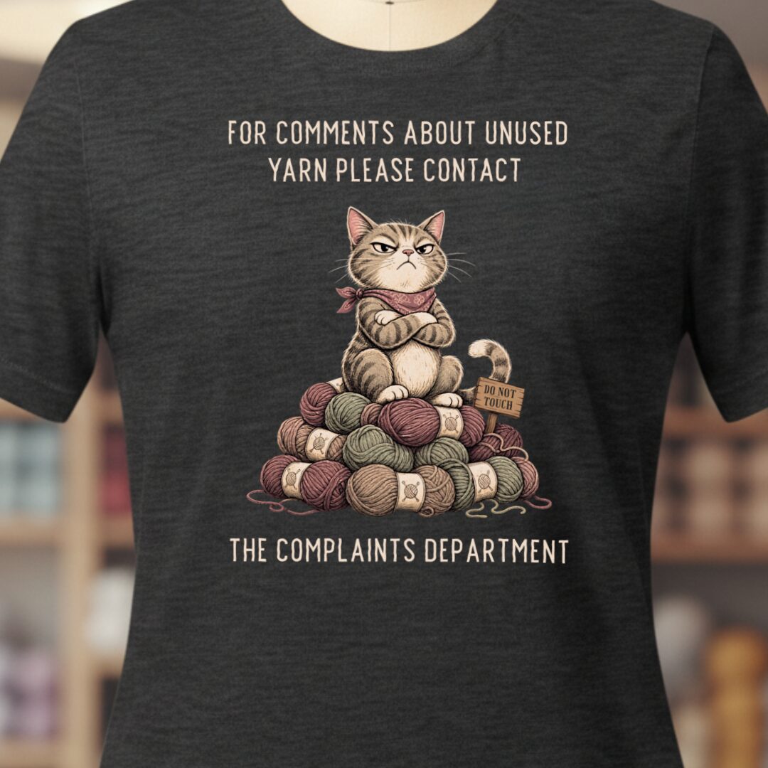 Complaints Department Dark Grey T-Shirt.jpg