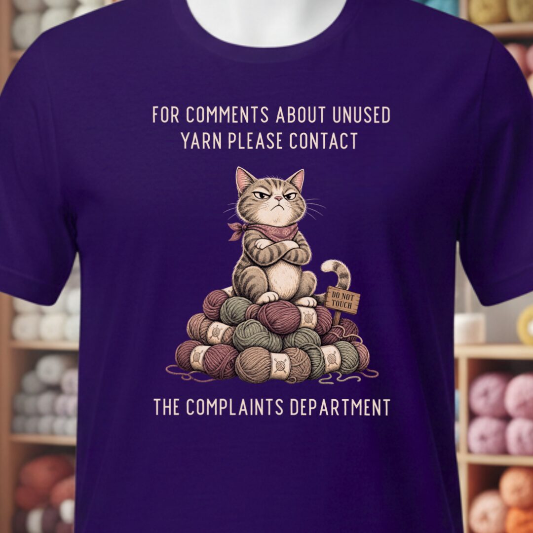 Complaints Department Purple T-Shirt.jpg