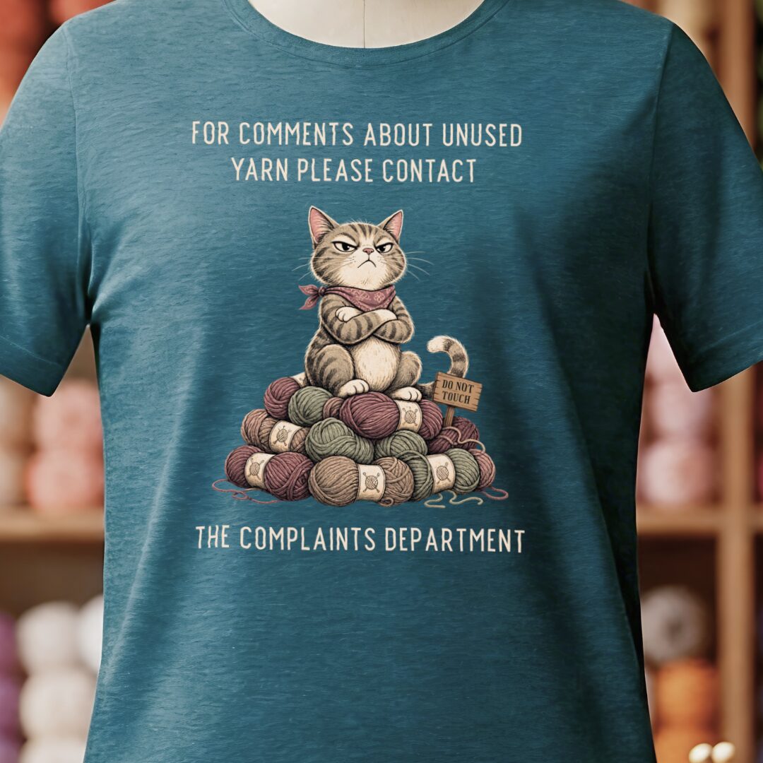 Complaints Department Teal Blue T-Shirt.jpg