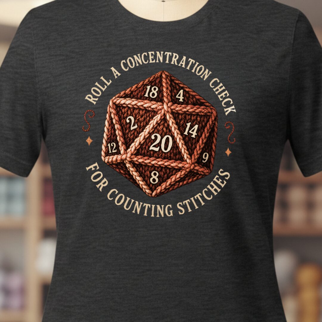 Concentration Check T-Shirt Dark Grey t-shirt
