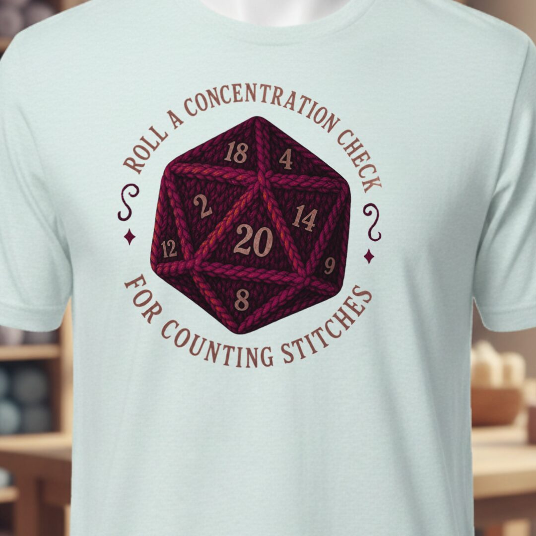 Concentration Check T-Shirt Ice Blue t-shirt