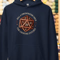 Concentration Check Hoodie Navy t-shirt