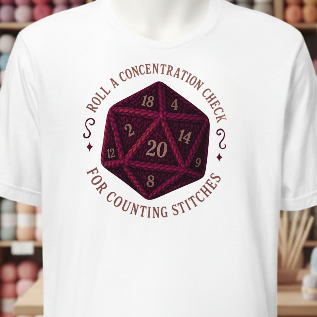 Concentration Check T-Shirt White t-shirt
