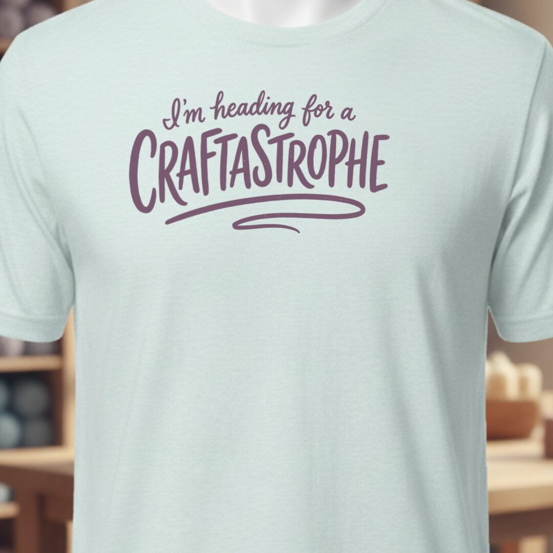 Craftastrophe T-Shirt Ice Blue t-shirt