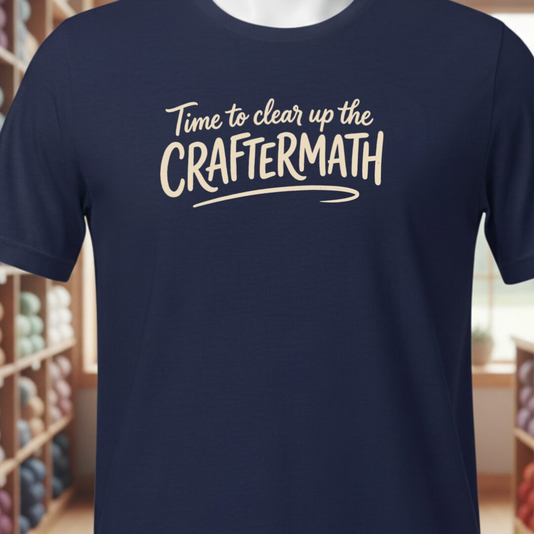 Craftermath T-Shirt Navy t-shirt