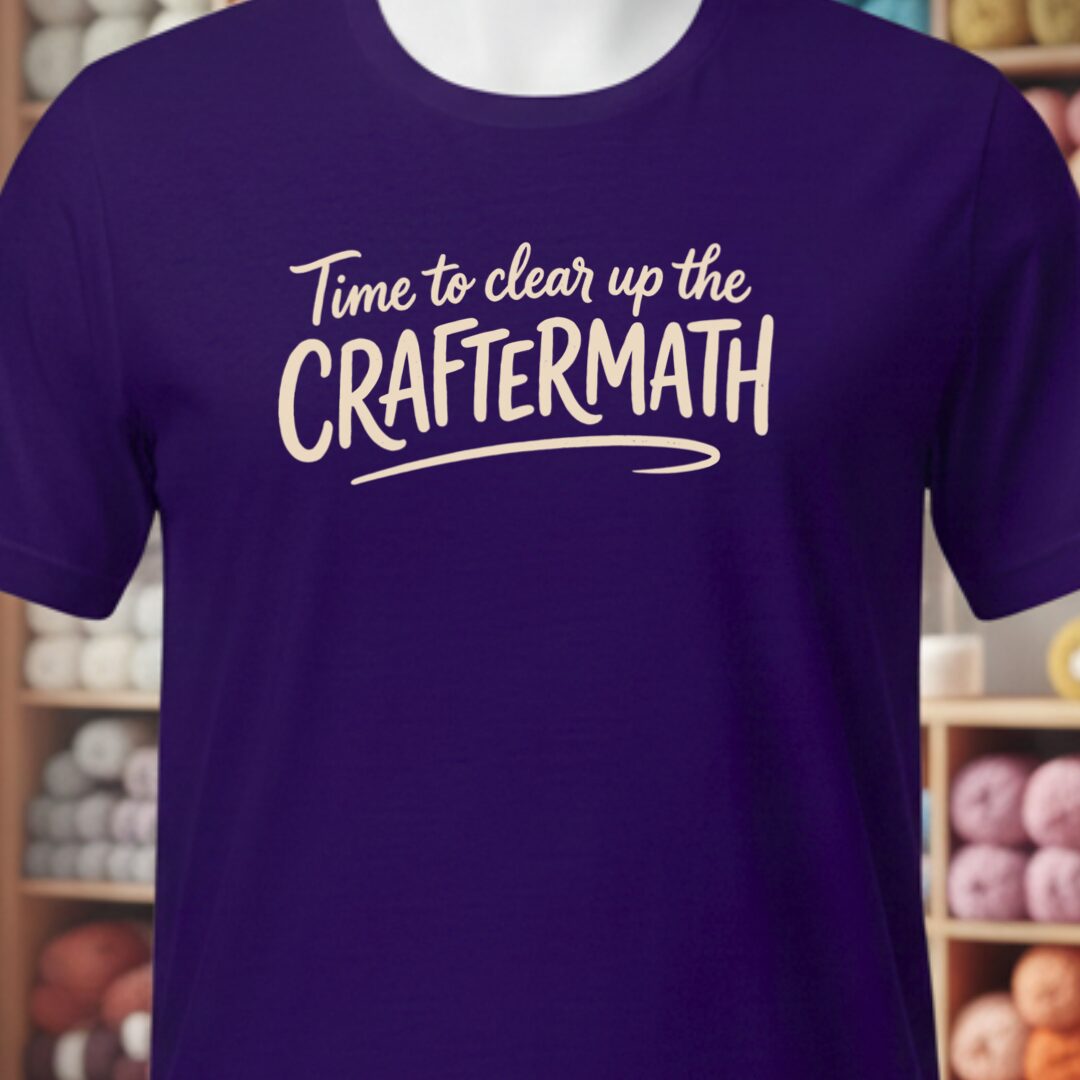 Craftermath T-Shirt Purple t-shirt