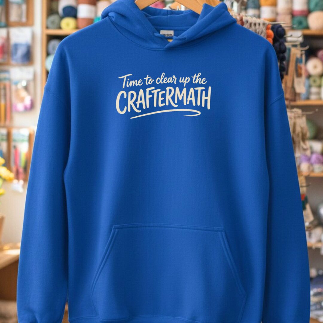 Craftermath Hoodie Royal t-shirt