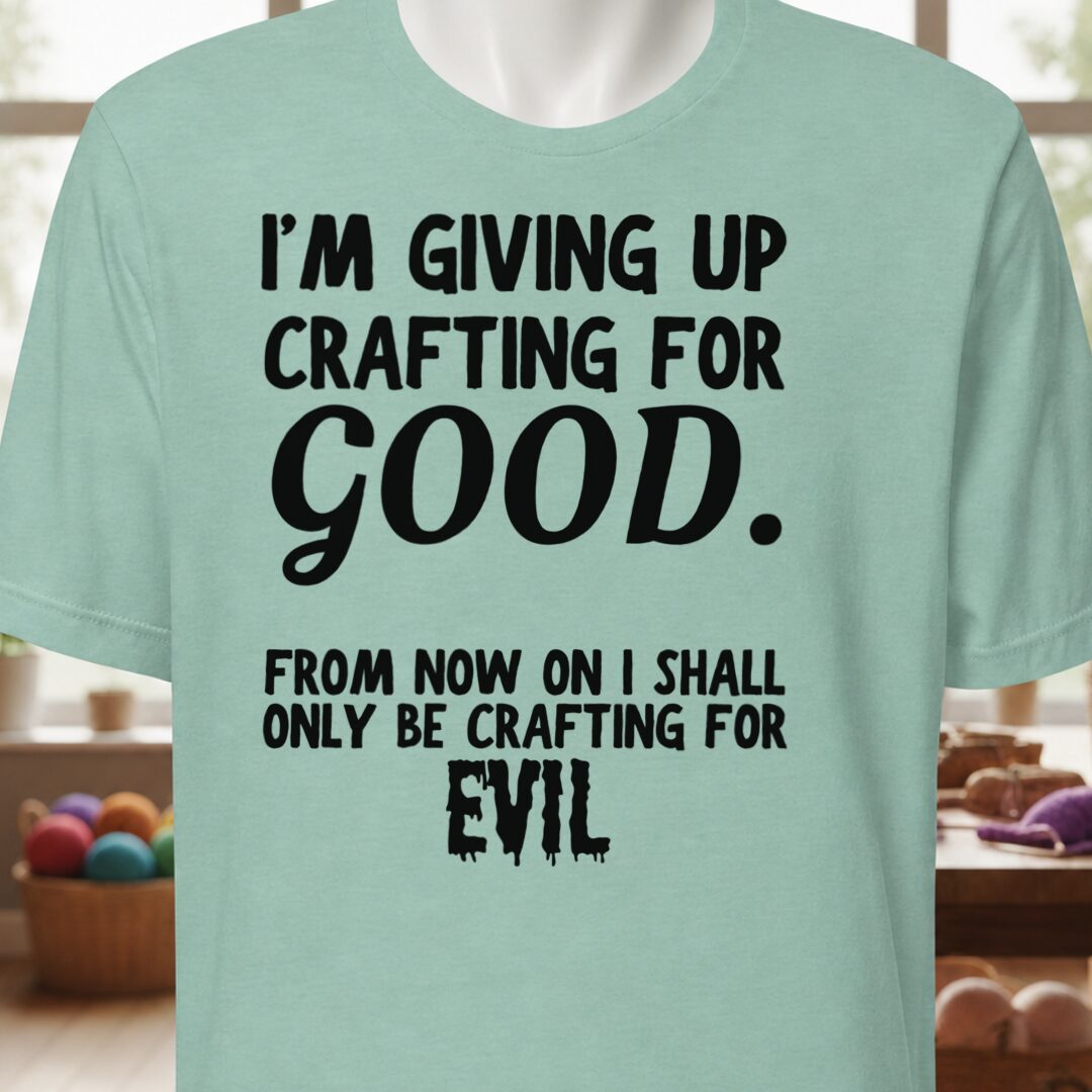 Crafting for Good T-Shirt Sea Breeze t-shirt
