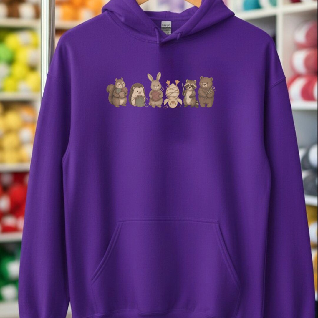 Crafty Creatures Purple Hoodie.jpg