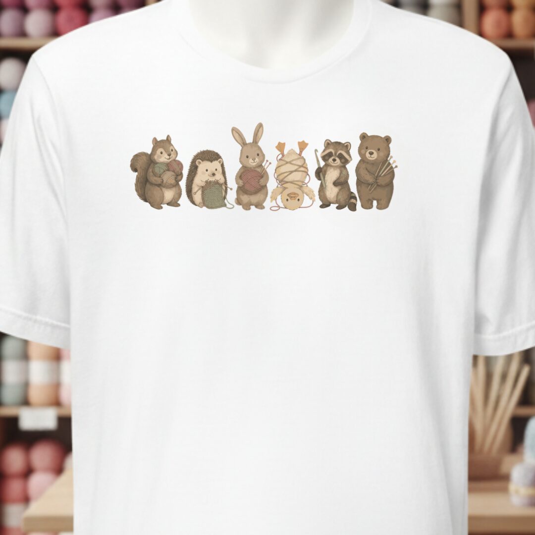 Crafty Creatures White T-Shirt.jpg